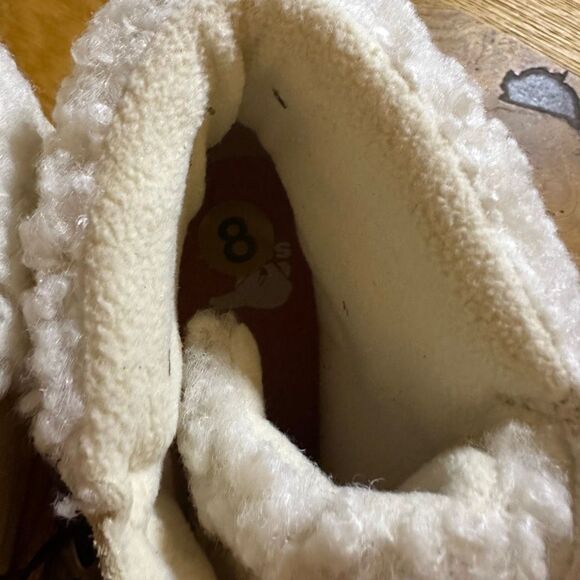 NWT Sorel Evie sued lace up platform boot 8 - Picture 4 of 7